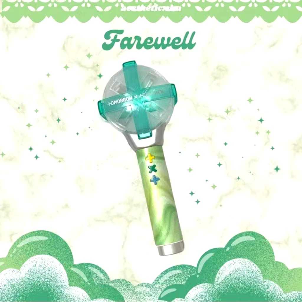 

Farewell Skin Sticker Light Stick Moabong TXT Deco Decal Ver 1 (Sticker saja bukan Lightstick)
