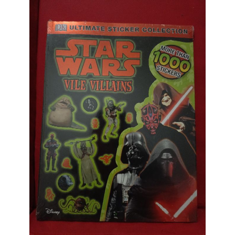 

star wars stickers vile villains