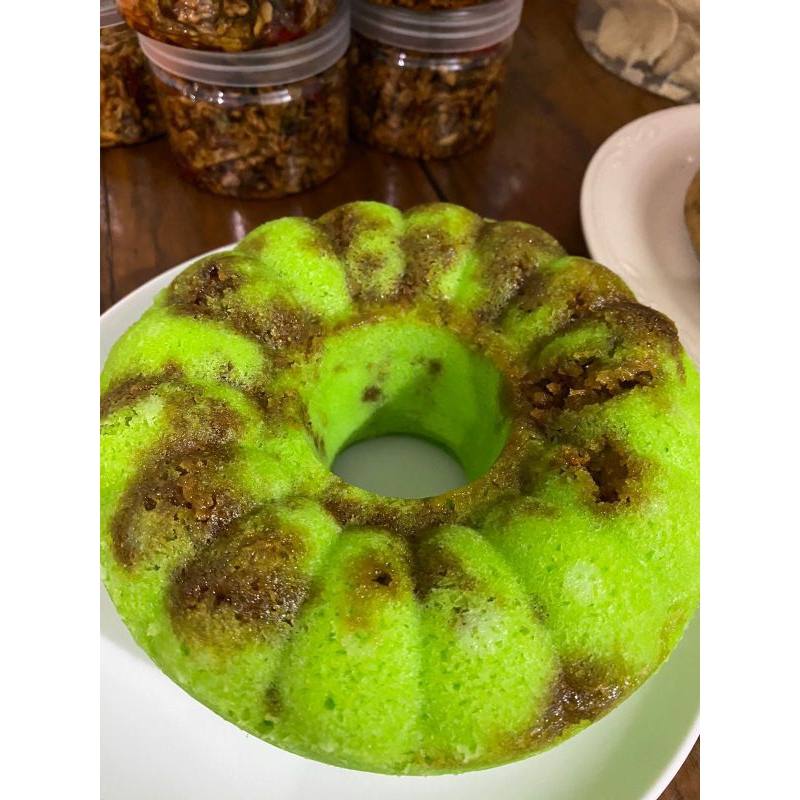 

bolo pandan klepon