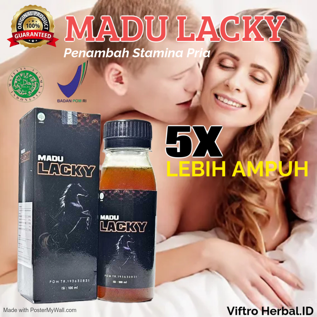 

(TERBARU)MADU LACKY ORIGINAL STAMINA PRIA TAHAN LAMA paling ampuh 100% original BPOM & Halal(PRIVASI AMAN)