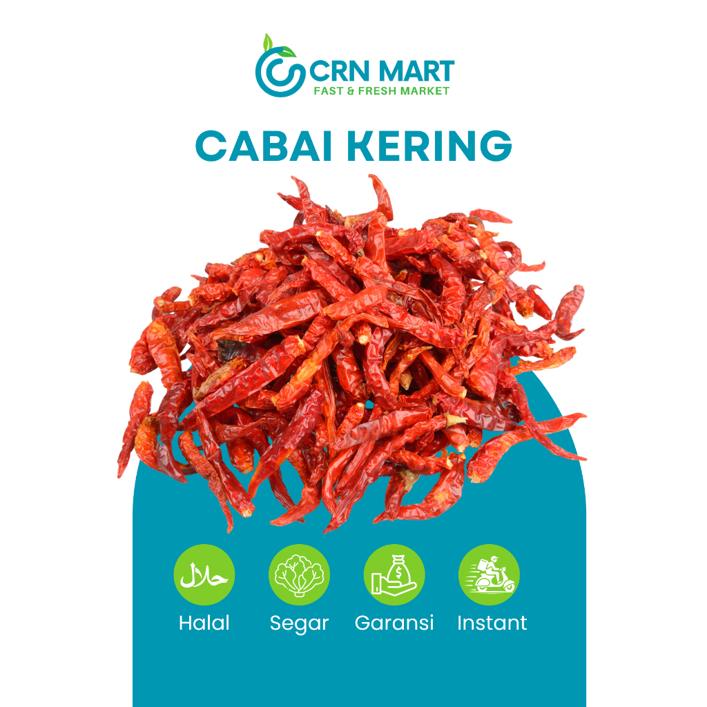 

CRN MART - Cabai Kering/Rempah-rempah Kering/Cabe Merah Kering/Cabai Dimsum