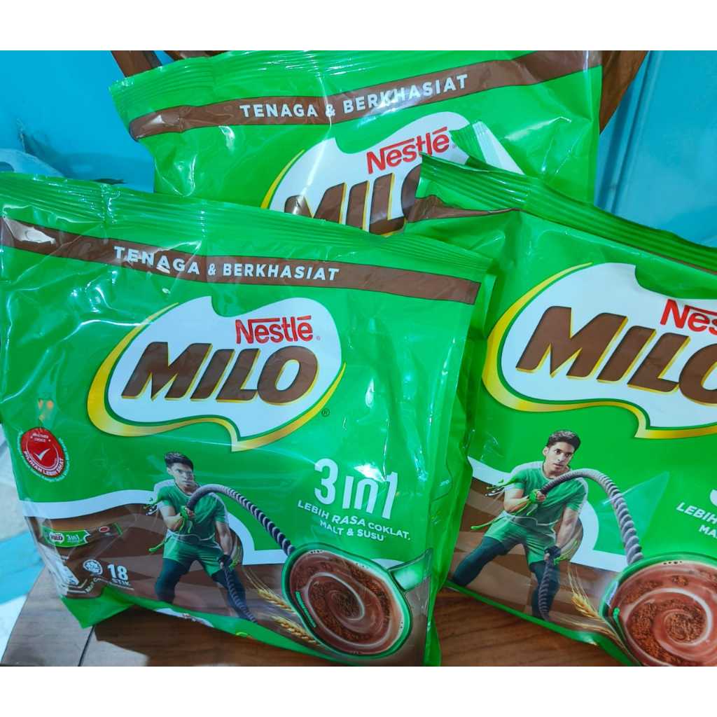 

MILO 3 in 1 Activ-Go (Milo Malaysia) 18x 33g