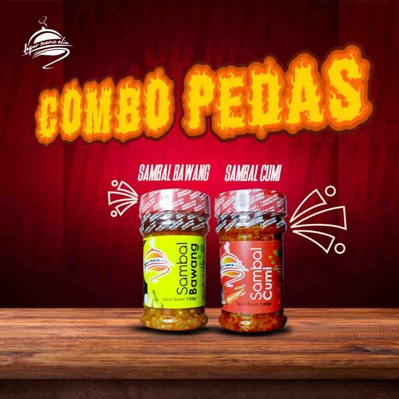 

Combo Pedas Sambal Dapur Mama Alin 130gr