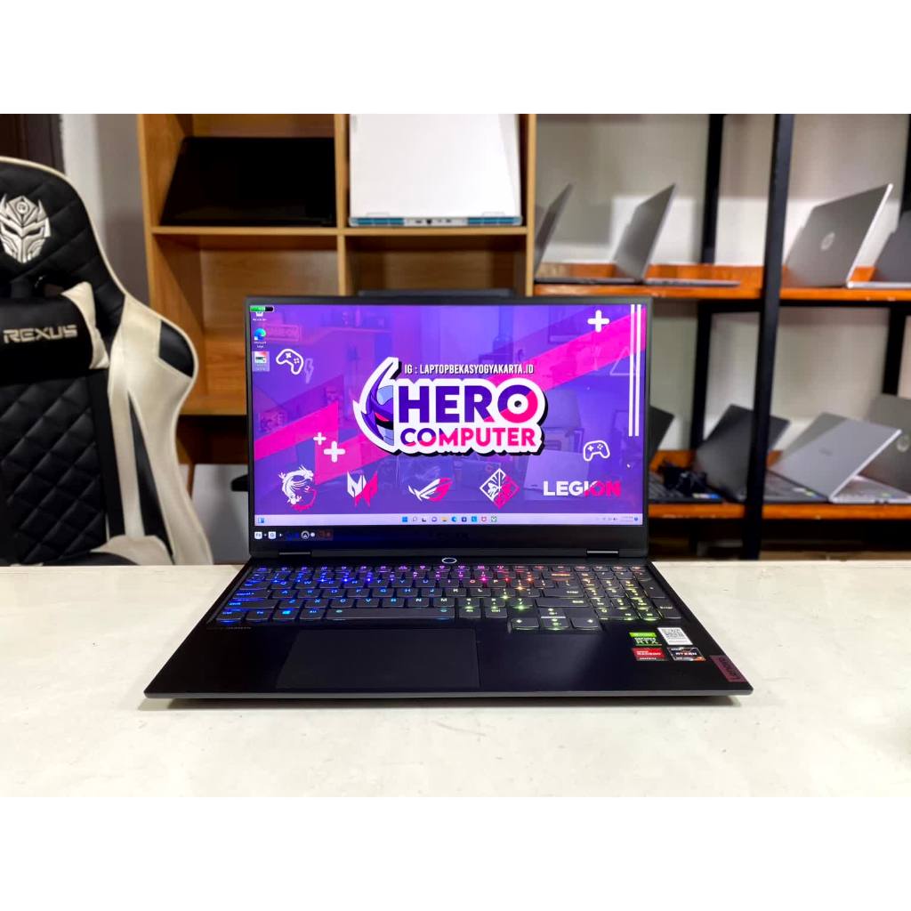 Laptop Lenovo Legion Slim 7, Amd Ryzen 7 5800H, Nvidia RTX3050TI
