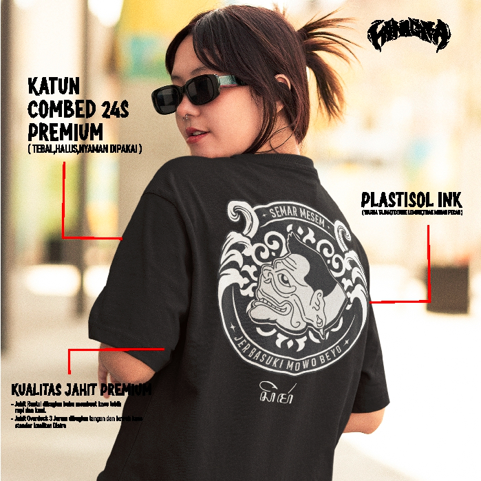 KANIGARA - KAOS KI SEMAR WAYANG KULIT GUNUNGAN JAWA BUDAYA INDONESIA