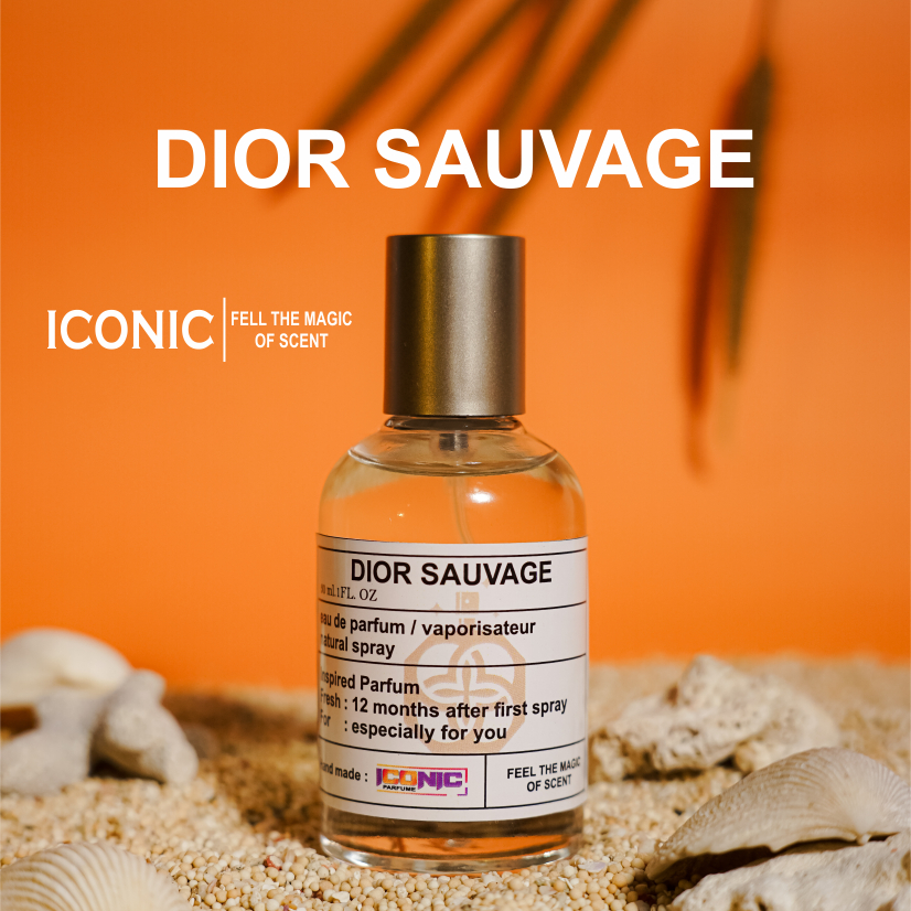 PARFUME ICONIC - PARFUM DIOR SAUVAGE - EAU DE PARFUME - PARFUM TAHAN LAMA