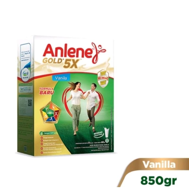 

Anlene Gold 5X Vanilla 850gr