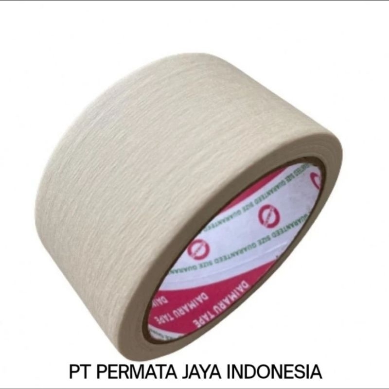 

Masking Tape / Lakban Kertas / Daimaru 2 inch / 48mm x 21m