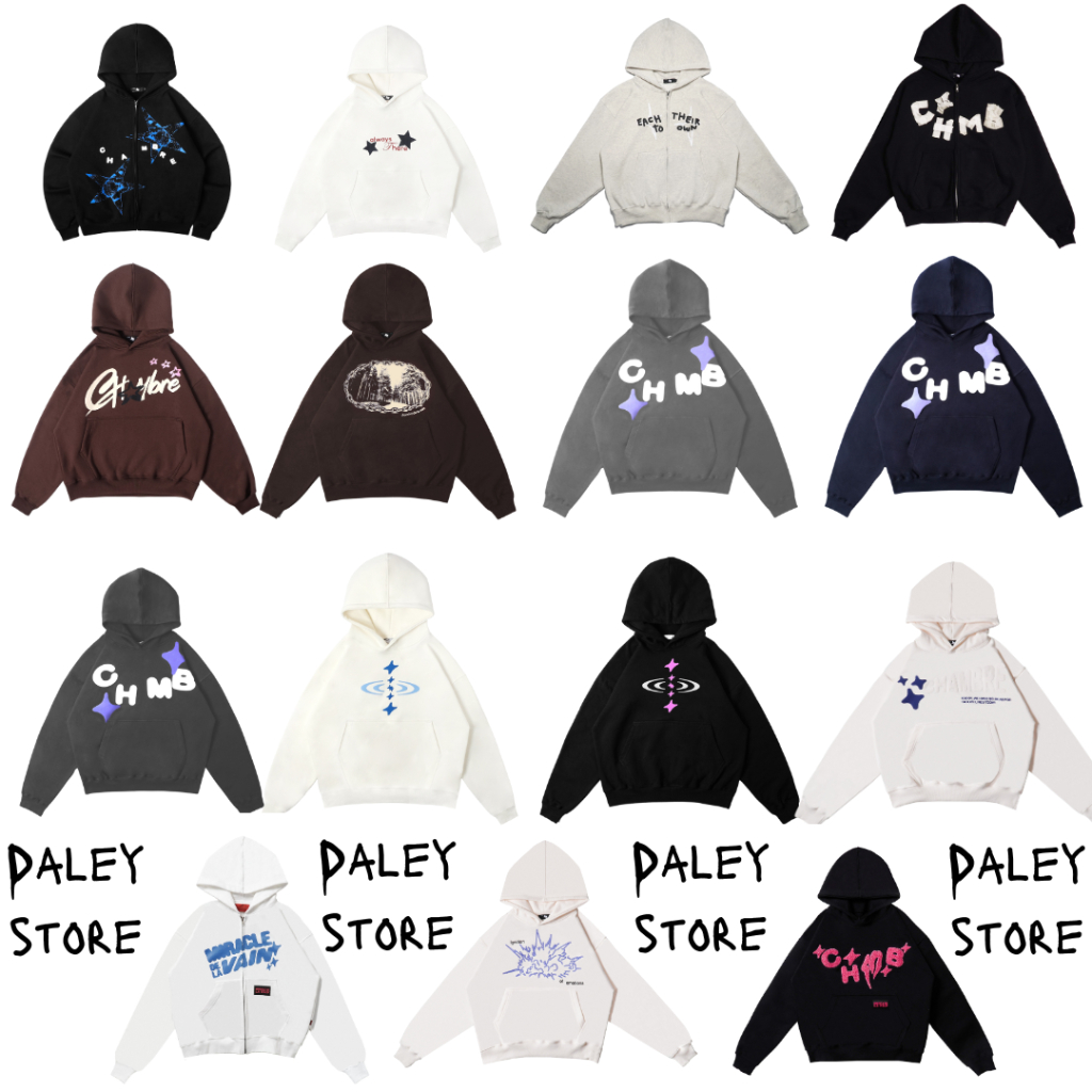 [ORIGINAL] CHAMBRE DE LA VAIN HOODIE SERIES | ZIP HOODIE CHAMBRE DE LA VAIN | HOODIE CHAMBRE DE LA V