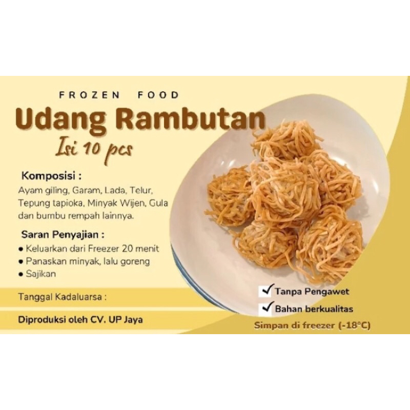 

Udang Rambutan Isi 10