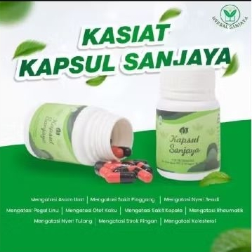 Kapsul Sanjaya Obat Herbal Original Bpom Isi 28