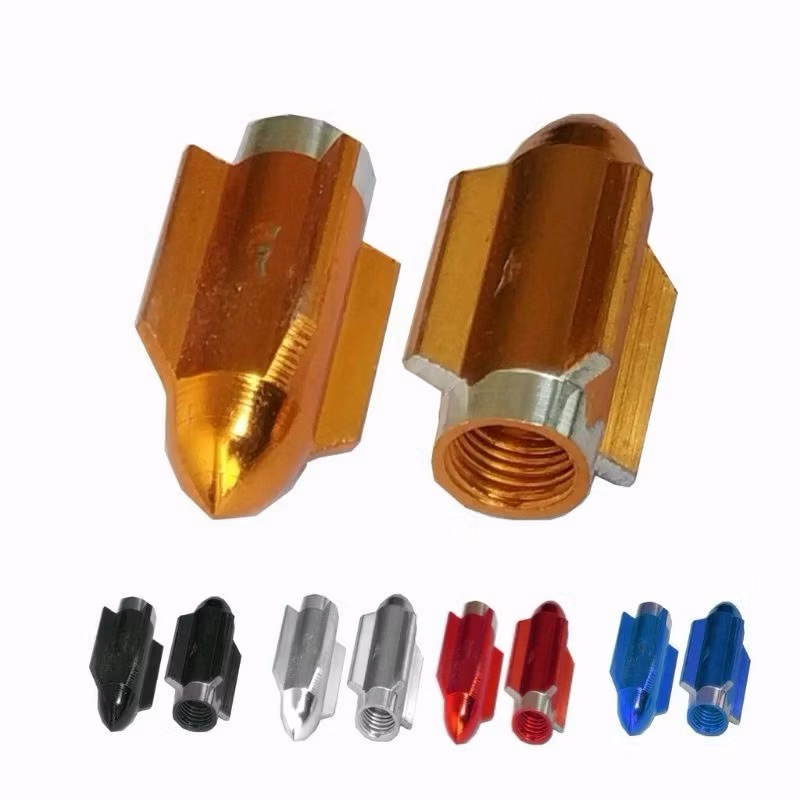 tutup pentil ban motor sepeda mobil model roket full cnc Universal Motor Mobil sepeda