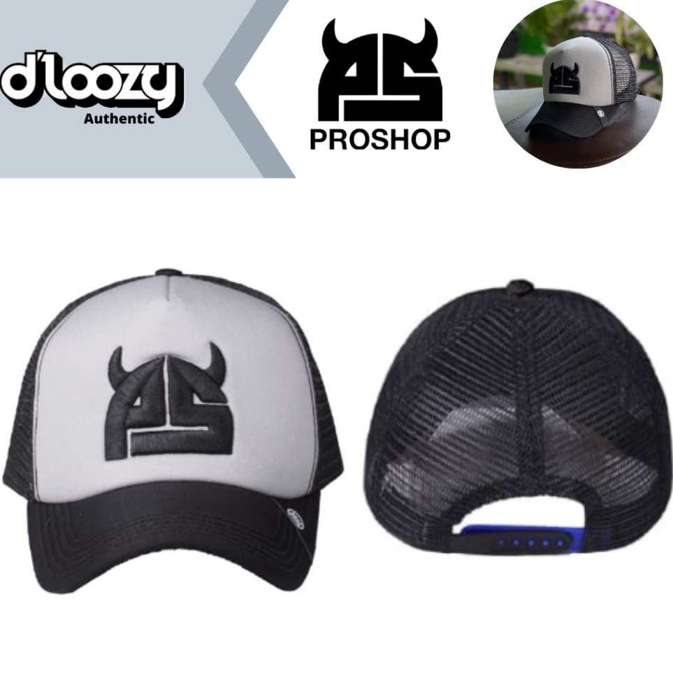 Diskon Terbatas  Trucker Hat PROSHOP Original Distro Topi Pria Dewasa Bordir PSX38