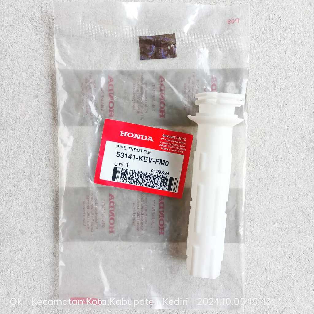 Pipe Throttle - Pipa Slongsong Gas Nice Supra X-Fit Kirana-Karisma Supra-X 125 Ori AHM