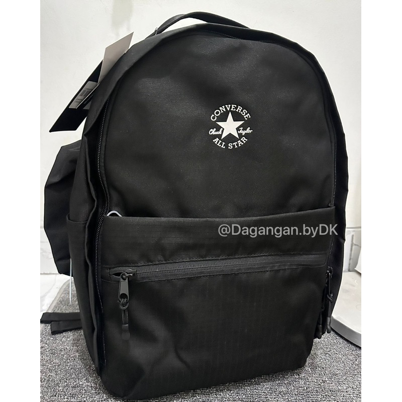 Tas Backpack Converse Original 100% Full Black (Limited)