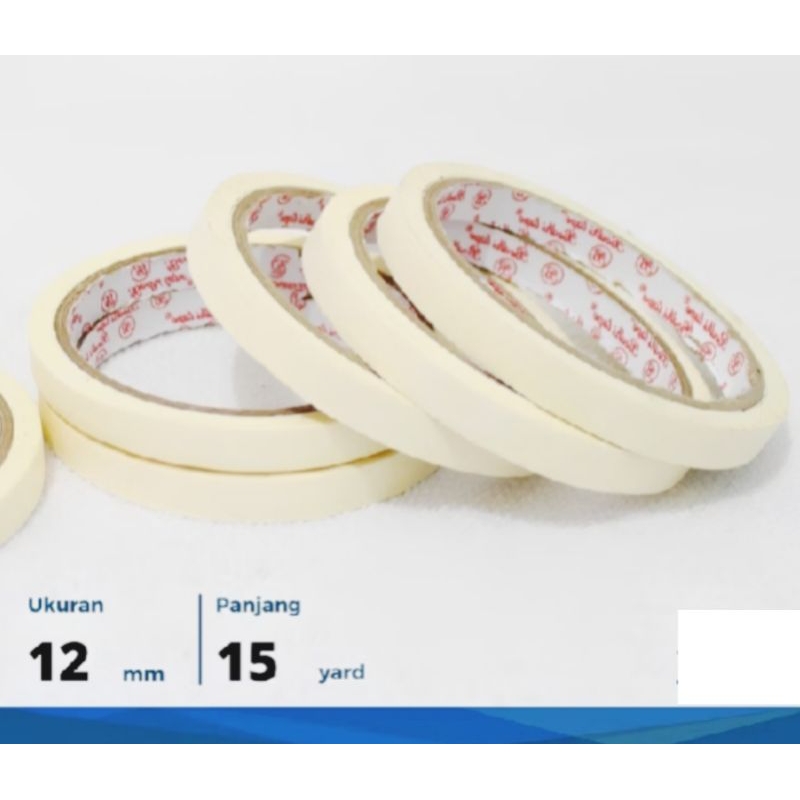 

Masking Tape Lakban Kertas Isolasi Kertas