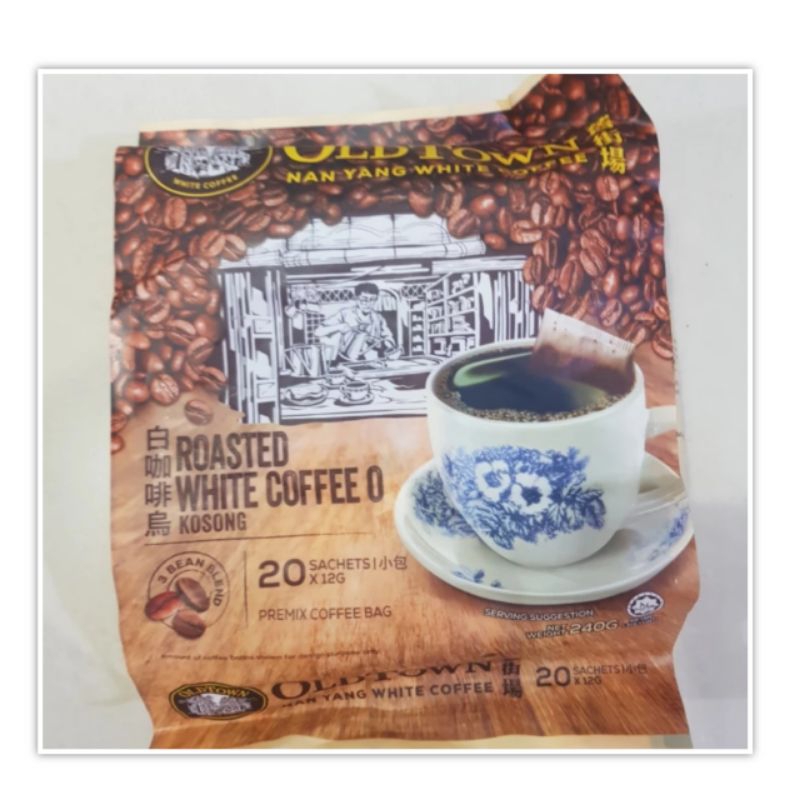 

Old Town Nanyang Roasted White Coffee O isi 20 sachet Kopi Instan