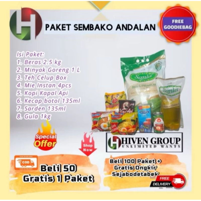 

PAKET SEMBAKO ANDALAN HATI