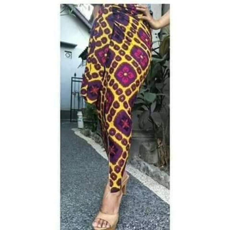 Kamen lembaran rayon jumputan free selendang