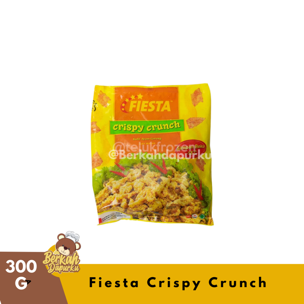 

Fiesta Crispy Crunch Kulit Ayam 300g Fiesta Distributor Frozen Food Murah Bogor