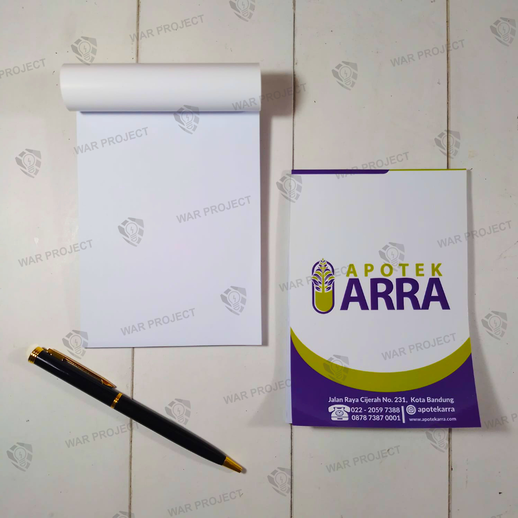 

Buku Notes A6 Custom