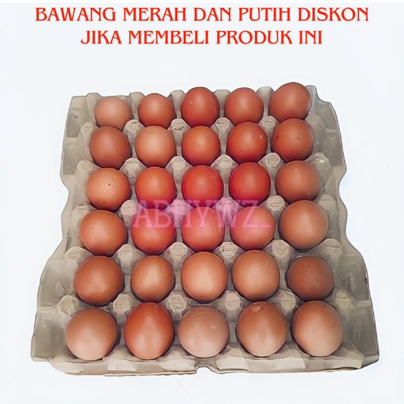 

[GRATIS ONGKIR] Telur Ayam Negeri 1 Tray FRESH / Telur Ayam negri 30 butir SEGAR