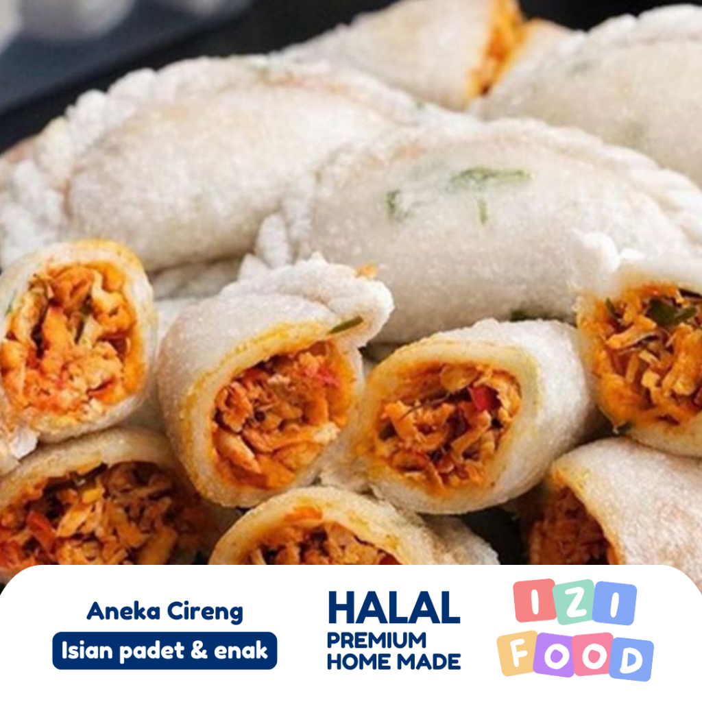 

Cireng isi ayam suwir pedas | cireng isi keju | cireng isi ayam original isi 8