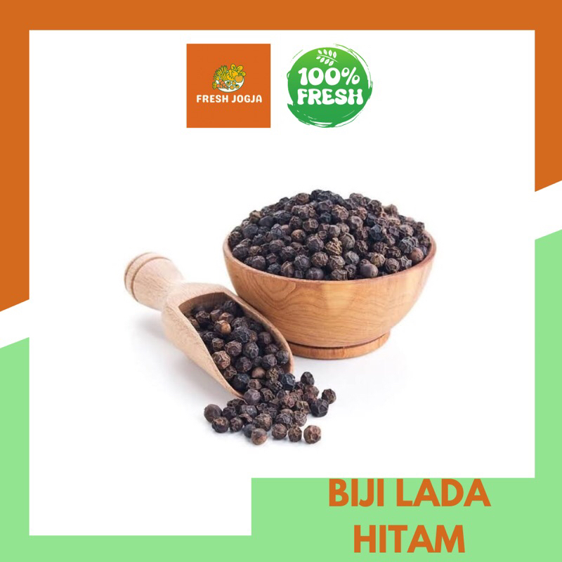 

Merica / Lada Hitam Butir per 100gr | Fresh Jogja