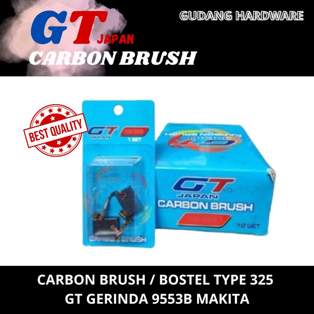 CARBON BRUSH / BOSTEL TYPE 325 GT GERINDA 9553B MAKITA