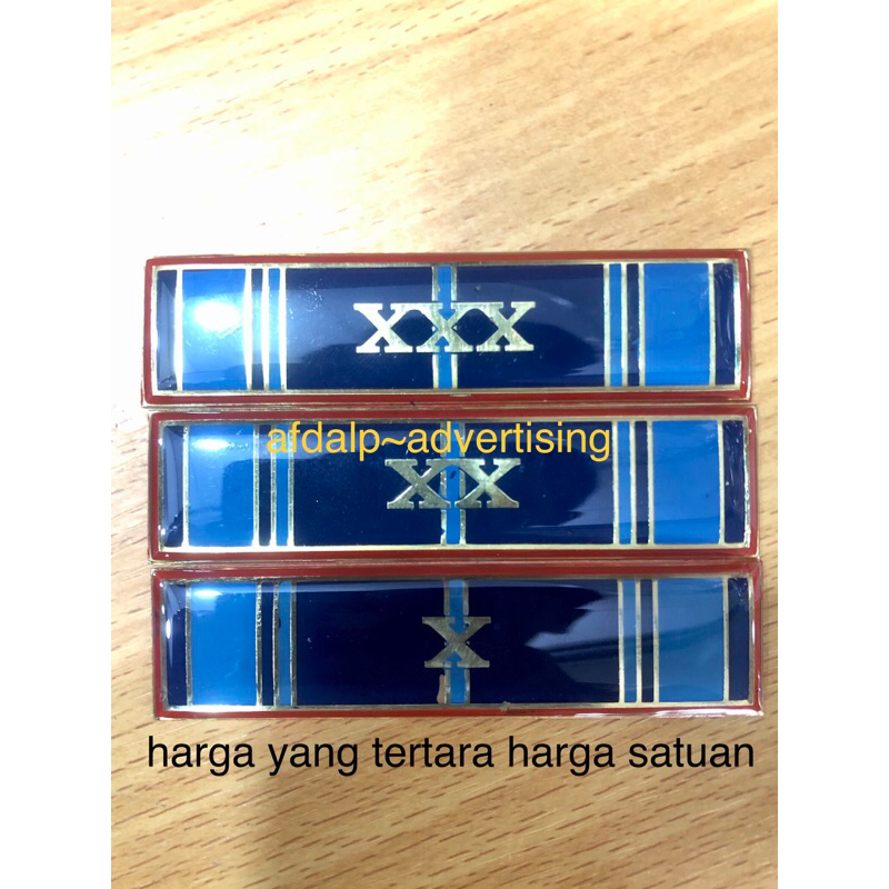 tanda jasa ASN 10 tahun 20 tahun 30 tahun magnet tanda jasa pegabdian pns kuningan magnet