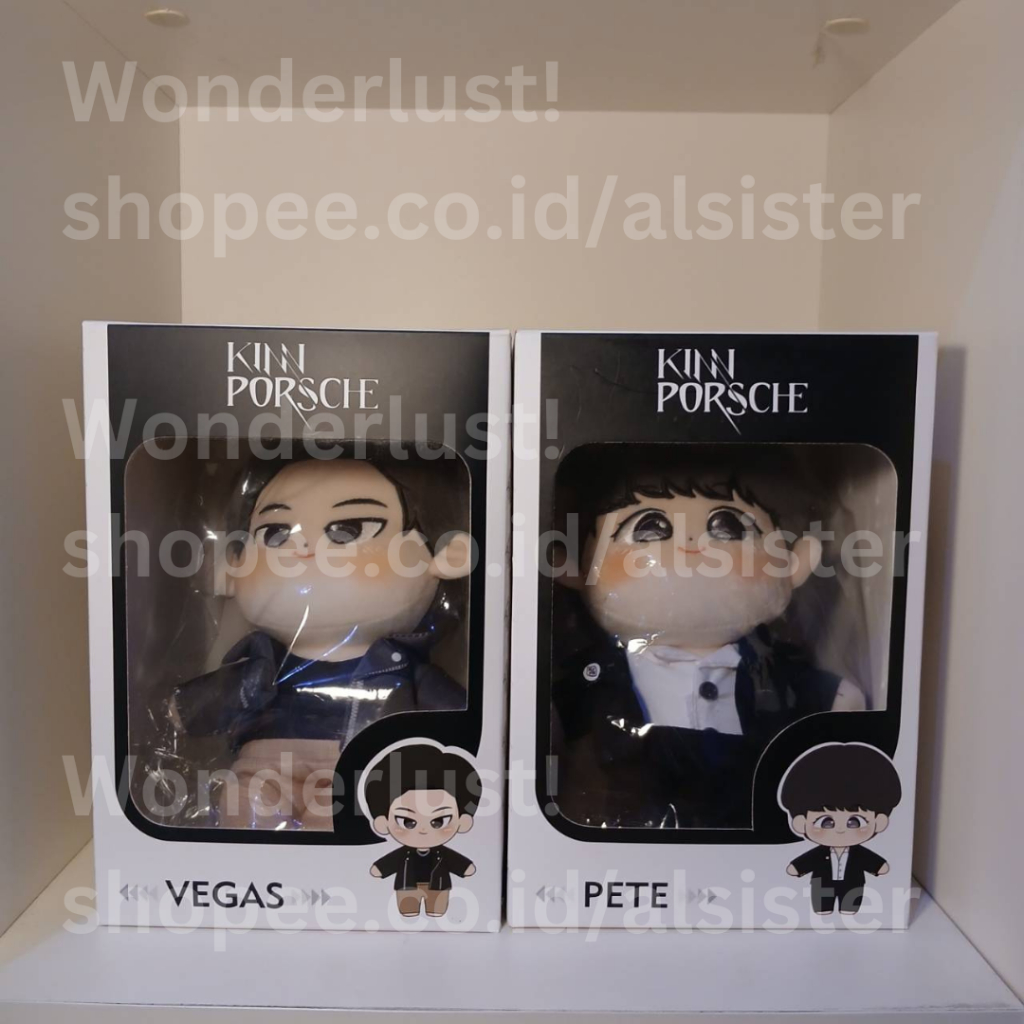 [Ready Stock] Official Merchandise KP Baby Plush Doll Vegas Pete KinnPorsche The Series