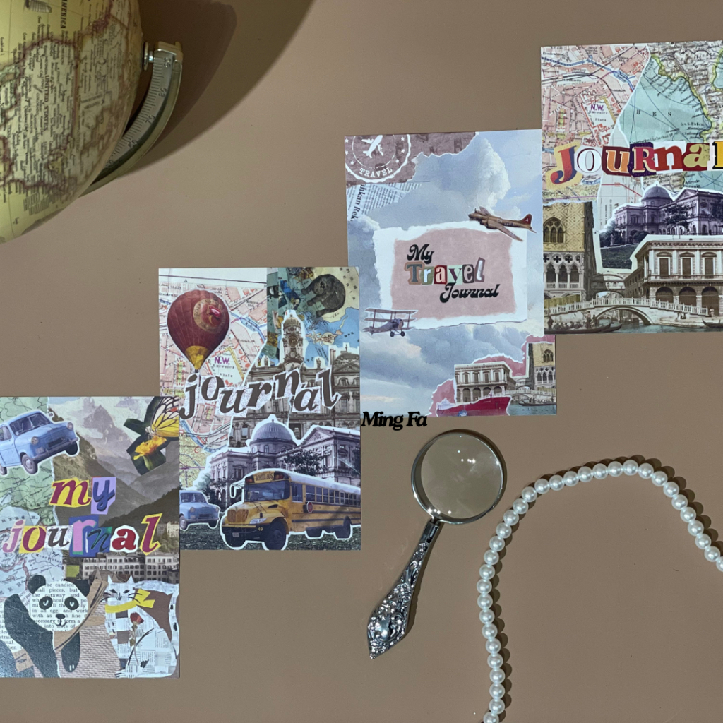 

Kertas Hiasan Scrapbook Paper Journal Decor Kertas Dekorasi Buku Kertas Motif Kertas Estetik DIY