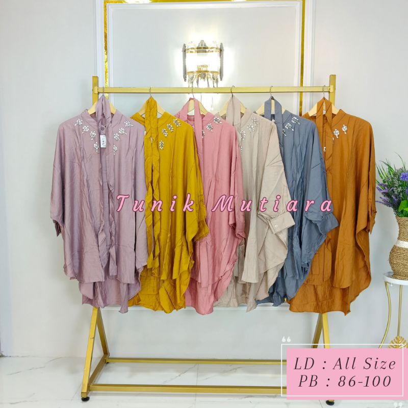 TUNIK MUTIARA / TUNIK JUMBO /TUNIK POLOS / TUNIK DEWASA /TUNIK PREMIUM