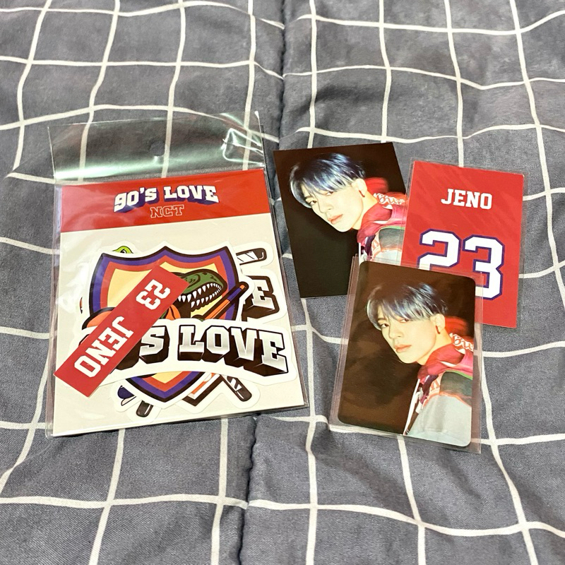 jeno 90’s love luggage sticker fullset nct 2020 resonance merchandise pc photocard
