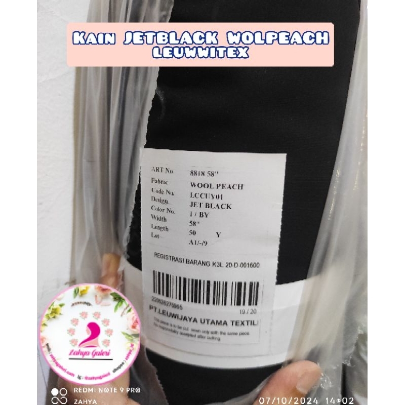 Kain JETBLACK WOLPEACH/wolfis leuwwitex -zahya