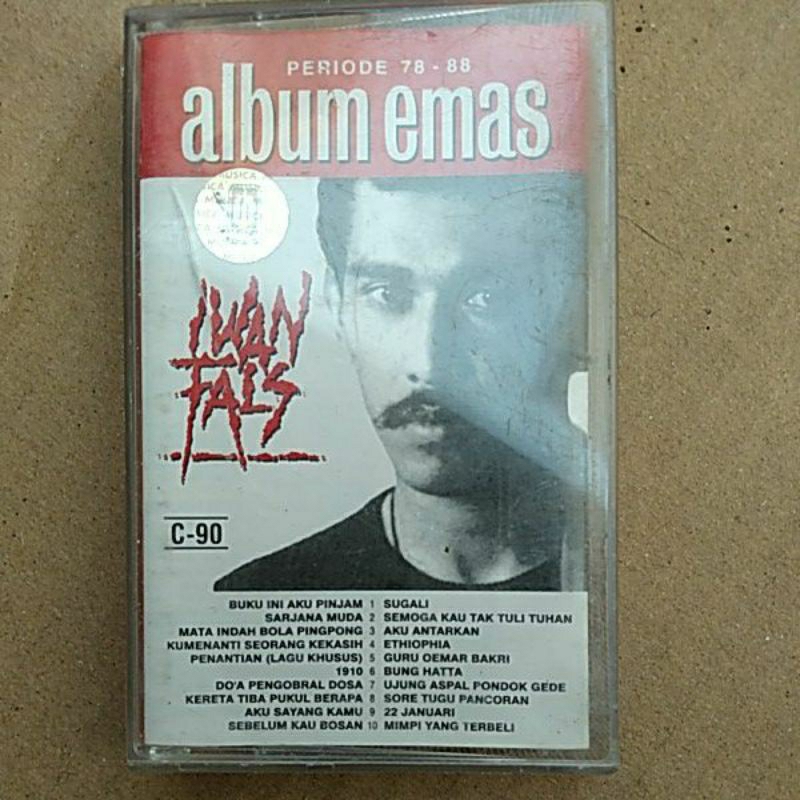ALBUM EMAS IWAN FALS. KASET PITA ORI