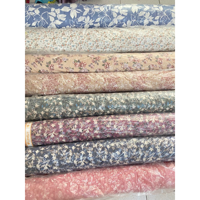 katun rayon viscose premium meteran