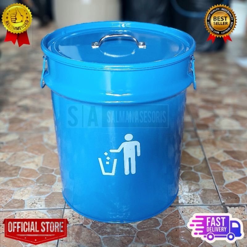 Tong Drum Besi 30 Liter Tempat Bakar Sampah