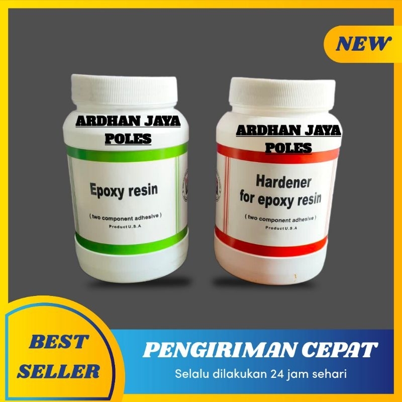 Epoxy Resin Dua Komponen (Epoxy Resin+Hardener)