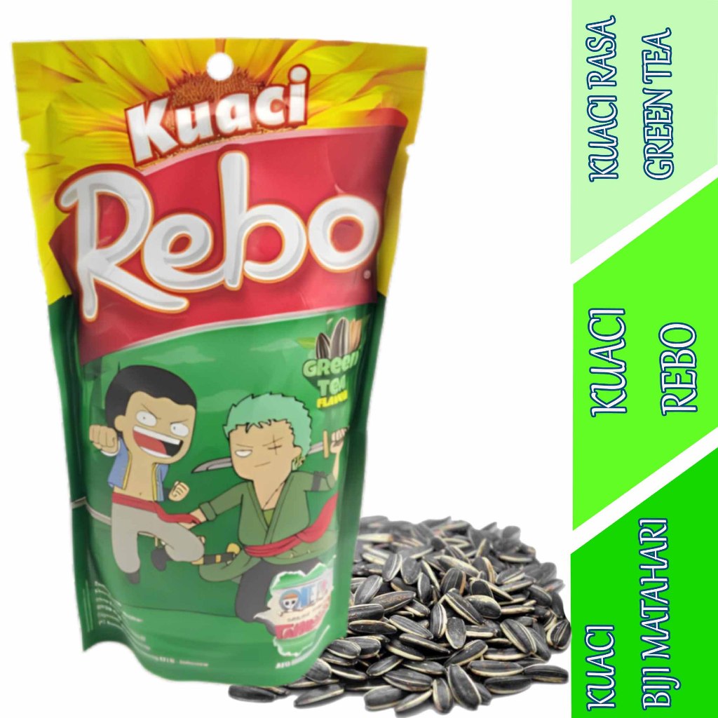 

Kuaci Rasa Green Tea - Kuaci Rebo - Kuaci Biji Matahari - 140gr