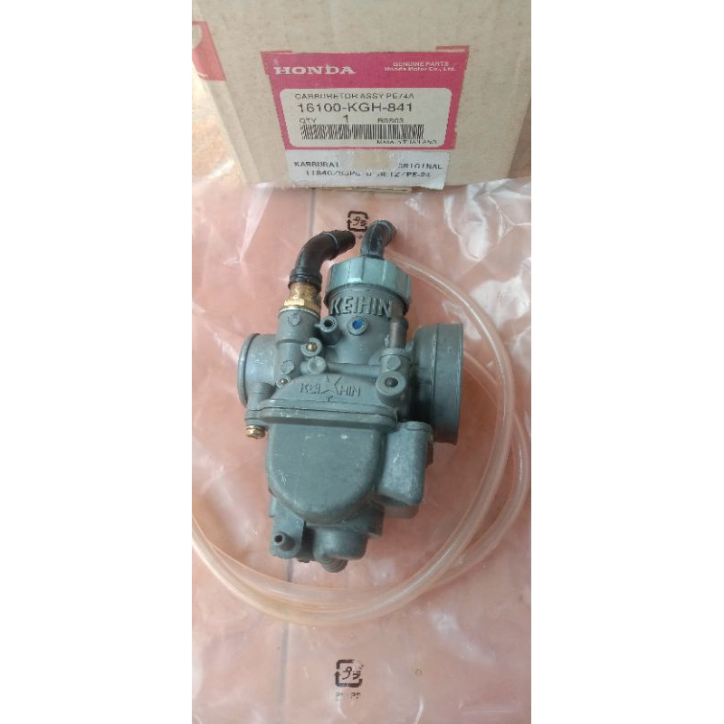 karburator karbu carburator Honda Nova dash Dash 125 LS LS125 original Honda thailand NOS