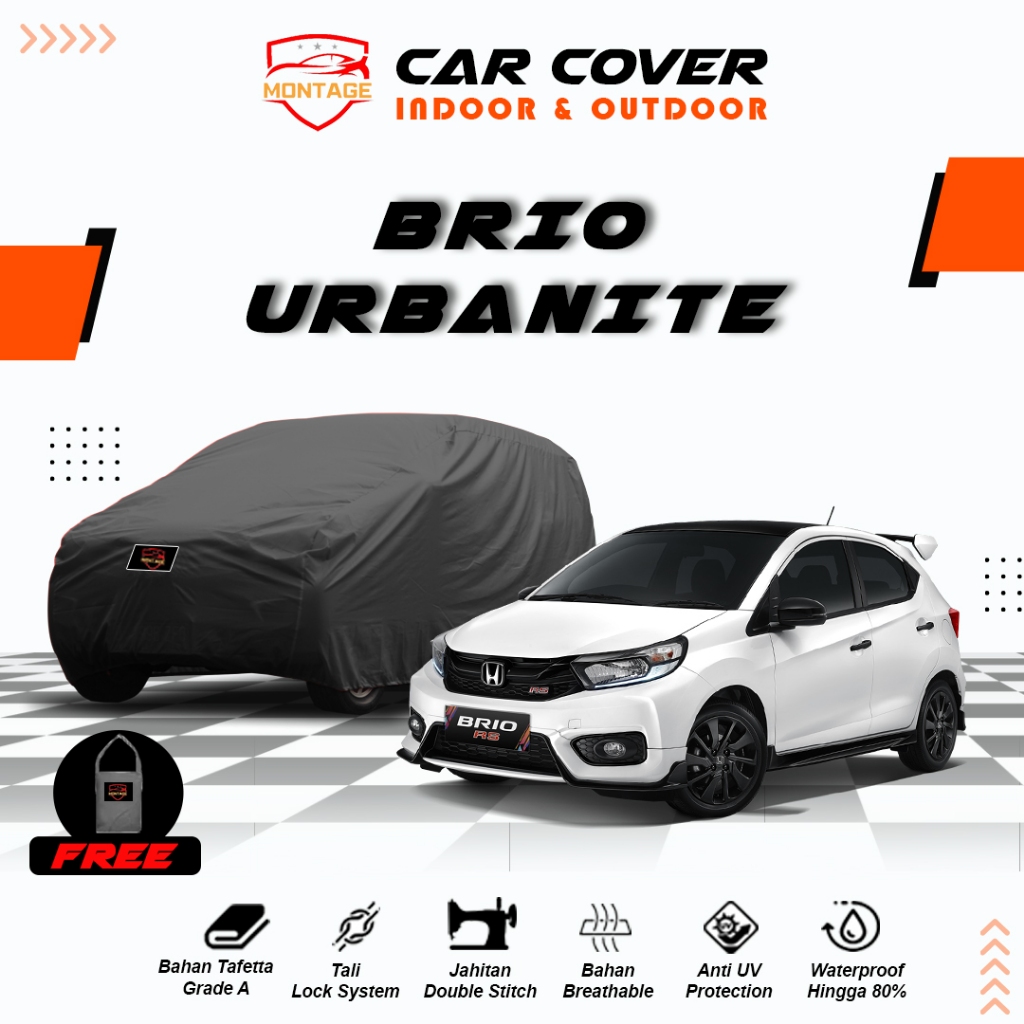Body Cover Mobil Brio Urbanite/ Sarung Mobil All New Brio Urbanite / Selimut Honda Brio Urbanite