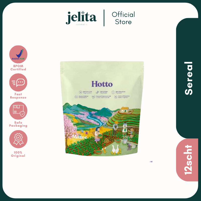 

Jelita Cosmetics - Hotto Mame Multigrain Protein With Edamame