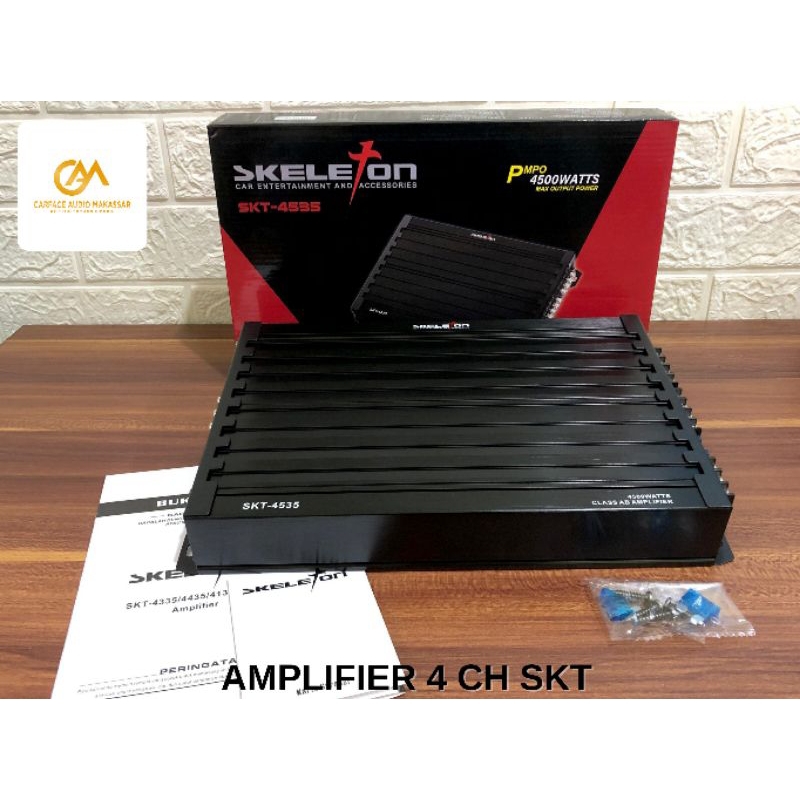 AMPLIFIER SKELETON 4 CH
