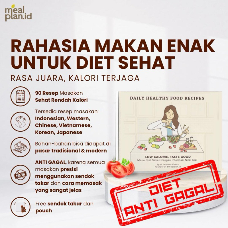 BUKU RESEP MAKANAN SEHAT @mealplan.id