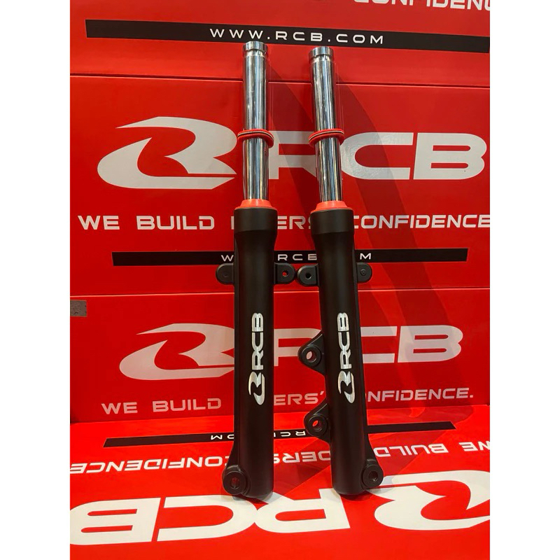 READY STOCK RCB RACING BOY FORK LAY STANDART UNTUK MX KING/SONIC & GTR/MX135 | SHOCK DEPAN/ BAMBU SH