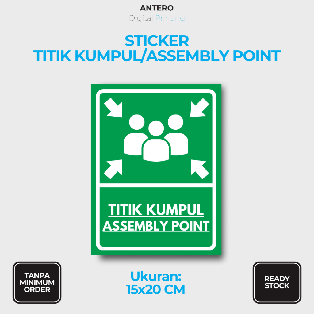 

STIKER TITIK KUMPUL | STIKER PETUNJUK TITIK KUMPUL | STIKER VINYL TAHAN AIR