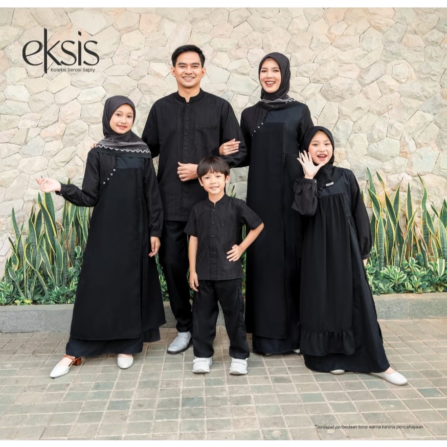 Sarimbit Seply Eksis 275 Pure Black, Kaseo 234, Meyra 367, Kliko 170, Selia 170