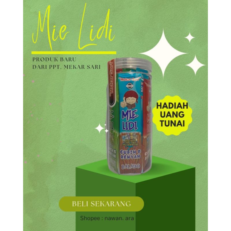 

Mie Lidi Snack