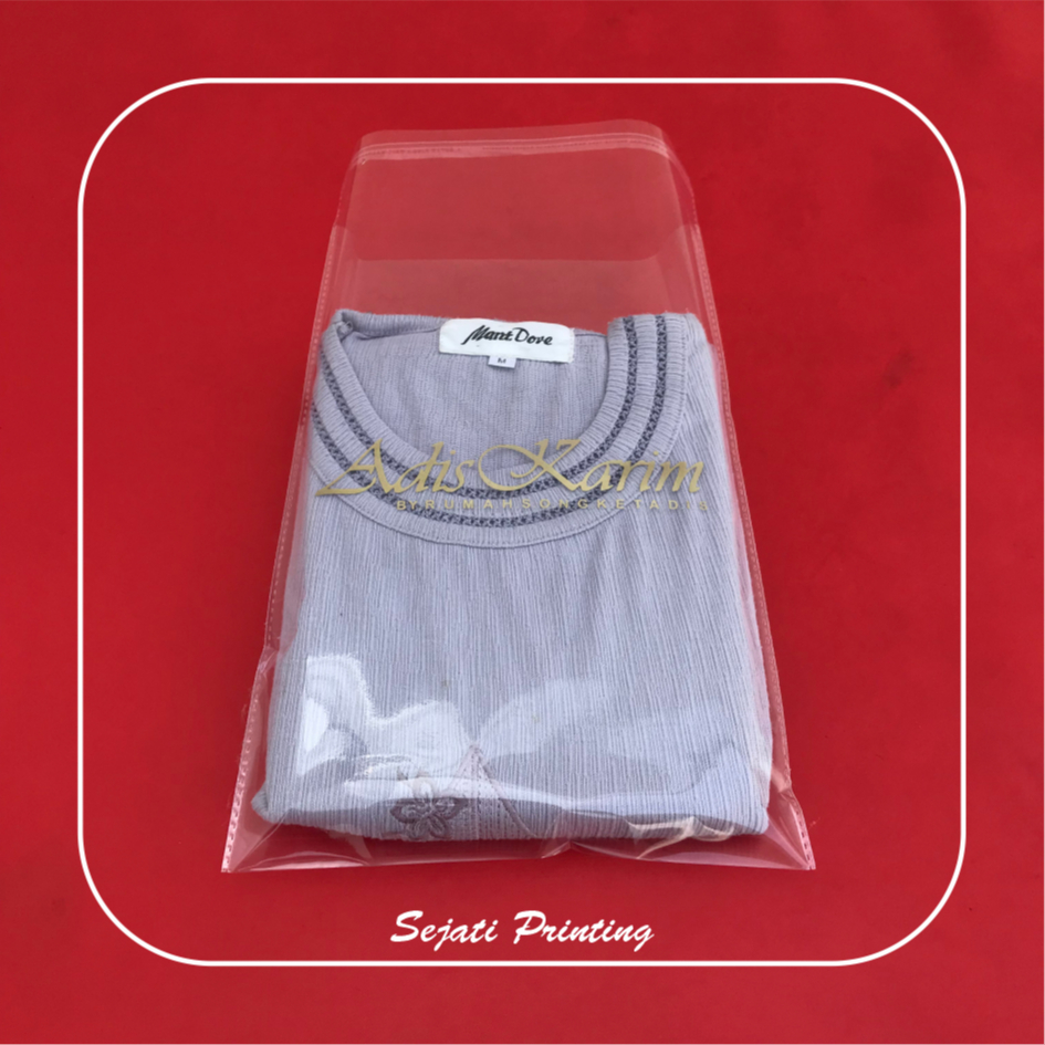 

Sablon Plastik OPP Tebal Standar 20x30cm , FREE DESAIN - SEJATIPRINTING